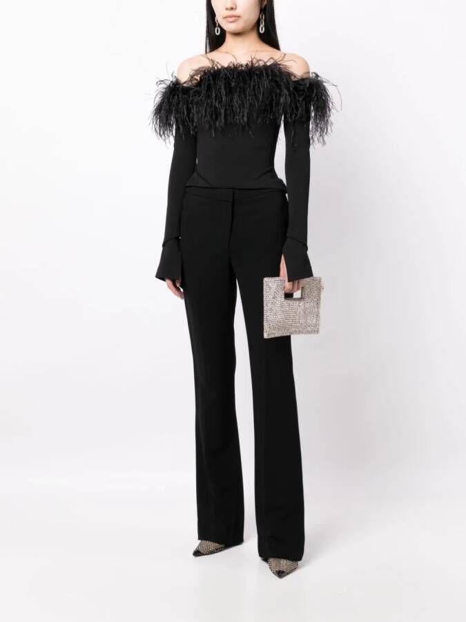 Rosantica Iside clutch verfraaid met kristallen Goud