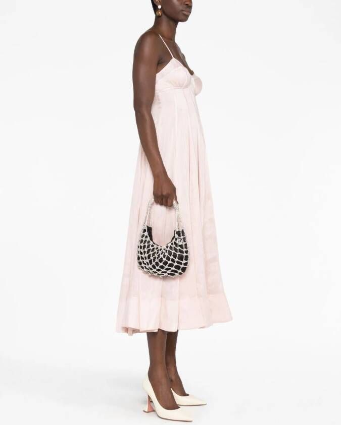 Rosantica Nodi metallic shopper Zwart