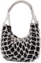 Rosantica Nodi metallic shopper Zwart - Thumbnail 4
