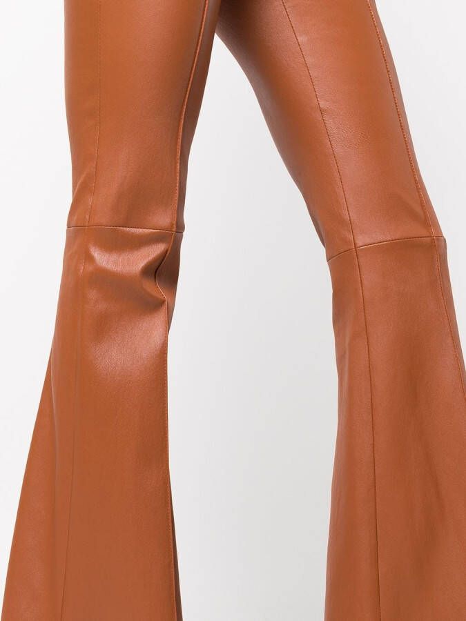 Rosetta Getty Flared broek Bruin