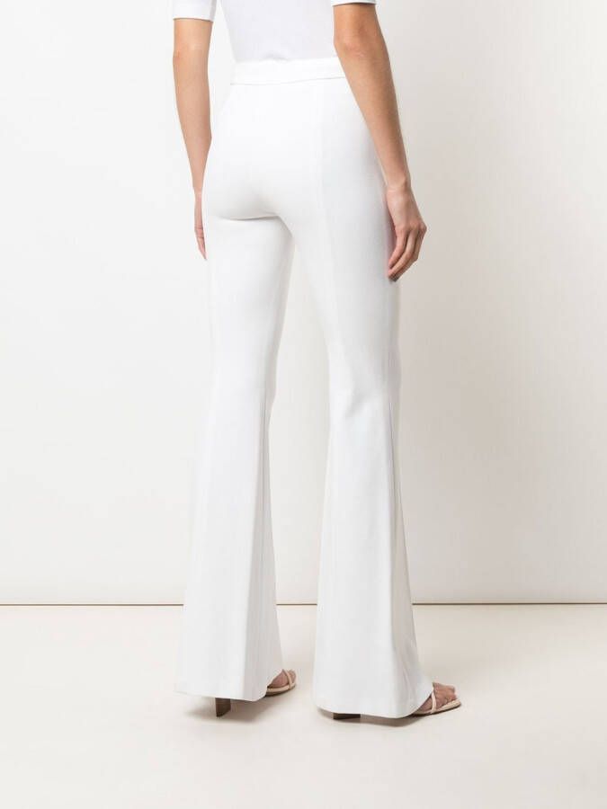 Rosetta Getty Flared broek Wit