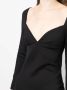 Rosetta Getty Maxi-jurk met lange mouwen Zwart - Thumbnail 5
