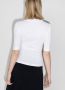 Rosetta Getty T-shirt met ronde hals Wit - Thumbnail 3