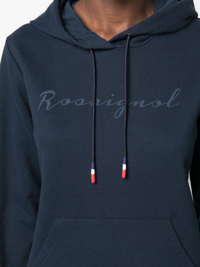 Rossignol Hoodie met logoprint Blauw