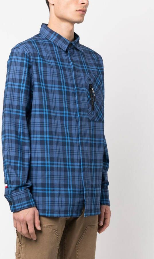 Rossignol Flanellen overhemd Blauw