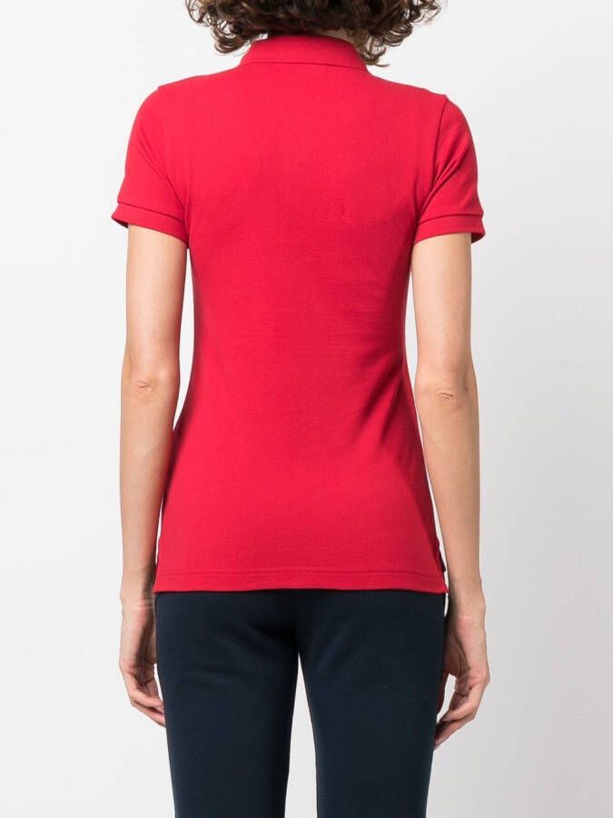 Rossignol Poloshirt met logopatch Rood
