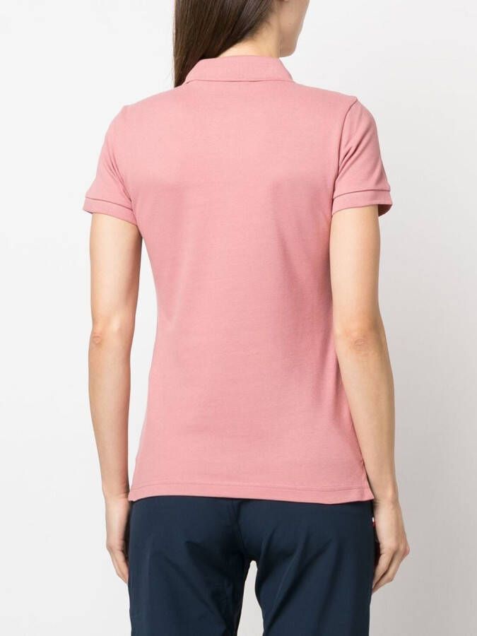 Rossignol Poloshirt met logopatch Roze