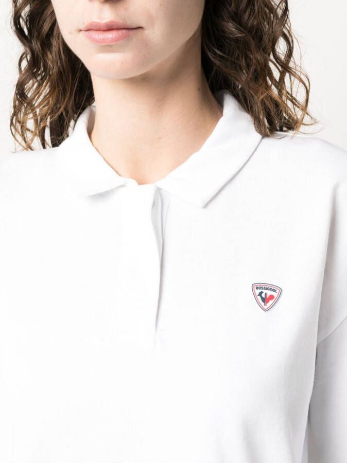 Rossignol Poloshirt met logopatch Wit