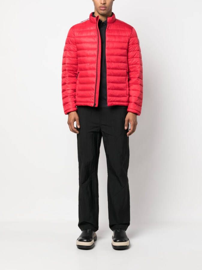 Rossignol Donsjack met logopatch Rood