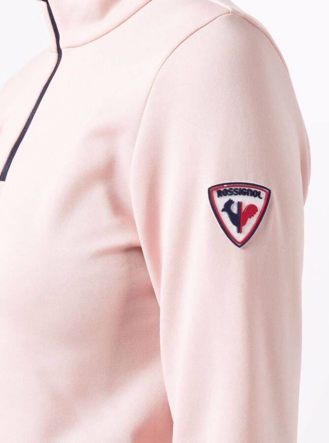 Rossignol Sporttop met halve rits Roze