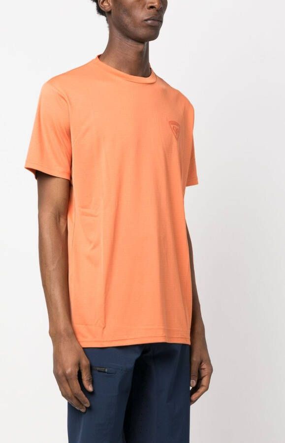 Rossignol T-shirt met logopatch Oranje