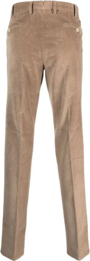 Rota Geplooide pantalon Bruin