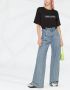 ROTATE BIRGER CHRISTENSEN Aster T-shirt met logo Zwart - Thumbnail 2