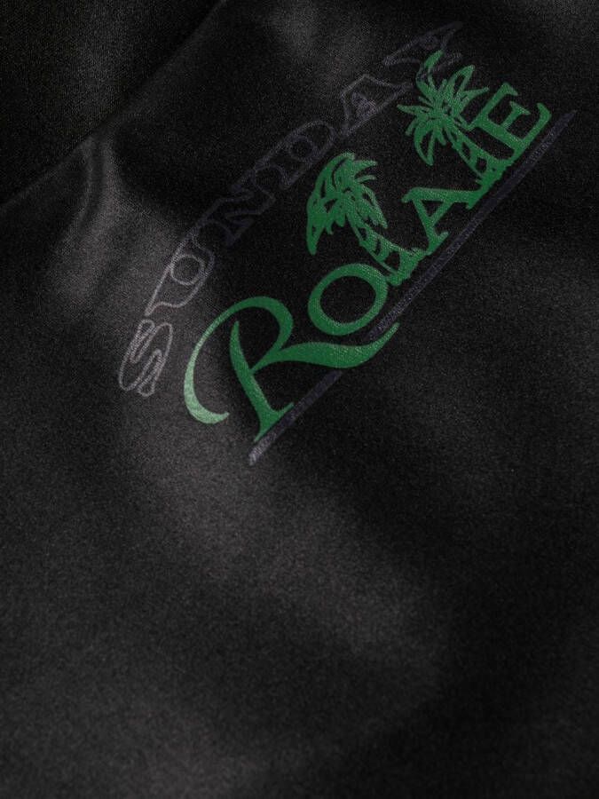 ROTATE BIRGER CHRISTENSEN Badpak met logoprint Zwart