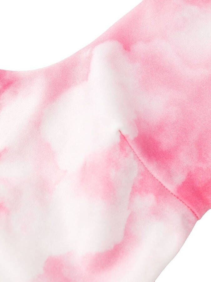 ROTATE BIRGER CHRISTENSEN Bikini met tie-dye print Roze