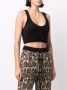 ROTATE BIRGER CHRISTENSEN Cropped tanktop Zwart - Thumbnail 3