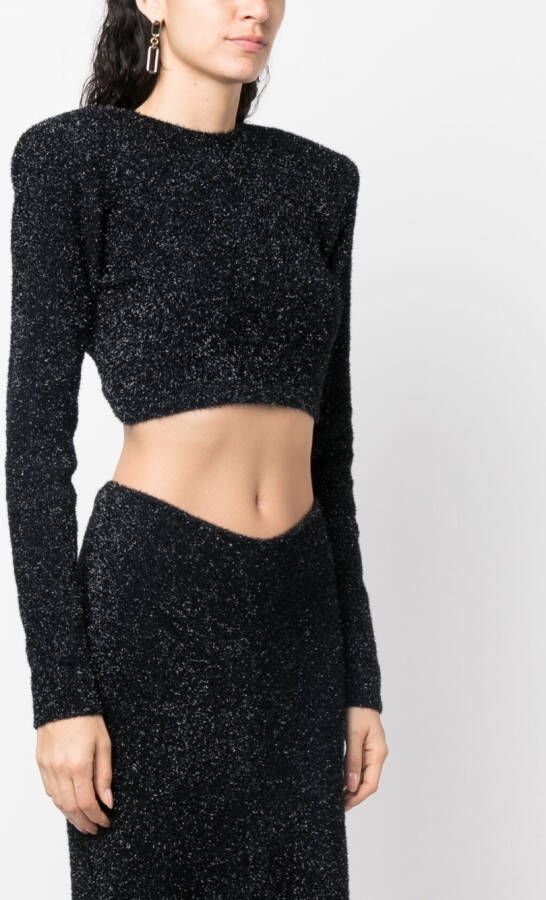 ROTATE BIRGER CHRISTENSEN Cropped top Blauw