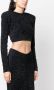 ROTATE BIRGER CHRISTENSEN Cropped top Blauw - Thumbnail 3