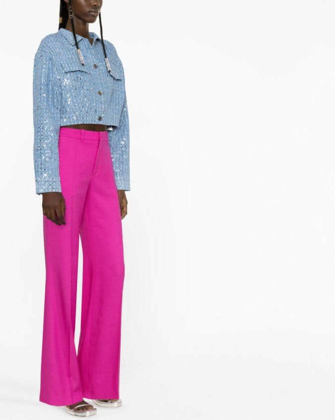 ROTATE BIRGER CHRISTENSEN Denim jack Blauw