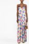 ROTATE BIRGER CHRISTENSEN Maxi-jurk met bloemenprint Groen - Thumbnail 2