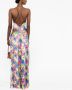 ROTATE BIRGER CHRISTENSEN Maxi-jurk met bloemenprint Groen - Thumbnail 3