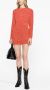 ROTATE Mini-jurk met bloemenprint Rood - Thumbnail 2