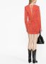 ROTATE Mini-jurk met bloemenprint Rood - Thumbnail 3