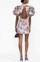 ROTATE Mini-jurk met bloemenprint Groen - Thumbnail 2