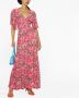 ROTATE BIRGER CHRISTENSEN Jurk met bloemenprint Roze - Thumbnail 2
