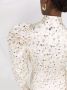 ROTATE BIRGER CHRISTENSEN Jurk met pofmouwen Beige - Thumbnail 5