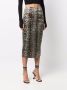 ROTATE BIRGER CHRISTENSEN Kokerrok met dierenprint Beige - Thumbnail 3