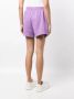 ROTATE BIRGER CHRISTENSEN logo-print cotton shorts Paars - Thumbnail 4