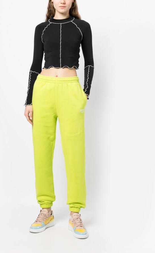 ROTATE BIRGER CHRISTENSEN Joggingbroek met logoprint Groen