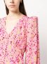 ROTATE BIRGER CHRISTENSEN Maxi-jurk met bloemjacquard Roze - Thumbnail 5