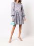 ROTATE BIRGER CHRISTENSEN Midi-jurk met bloemenprint Blauw - Thumbnail 2