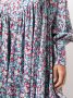 ROTATE BIRGER CHRISTENSEN Midi-jurk met bloemenprint Blauw - Thumbnail 5