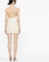 ROTATE Mini-jurk met jacquard Beige - Thumbnail 3