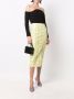 ROTATE BIRGER CHRISTENSEN Rok met slangenprint Geel - Thumbnail 2