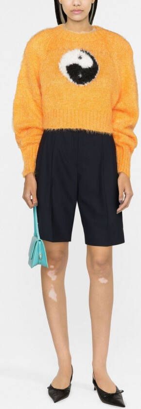 ROTATE BIRGER CHRISTENSEN Trui met ronde hals Oranje