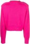 ROTATE BIRGER CHRISTENSEN Trui verfraaid met stras Roze - Thumbnail 2