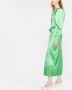 ROTATE BIRGER CHRISTENSEN Wikkeljurk met lange mouwen Groen - Thumbnail 3