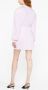 Rowen Rose Gestreepte mini-rok Roze - Thumbnail 3