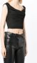RTA Cropped top Zwart - Thumbnail 3