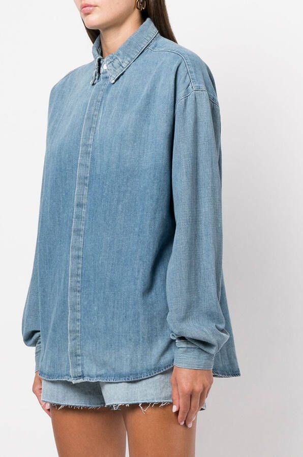 RTA Denim blouse Blauw