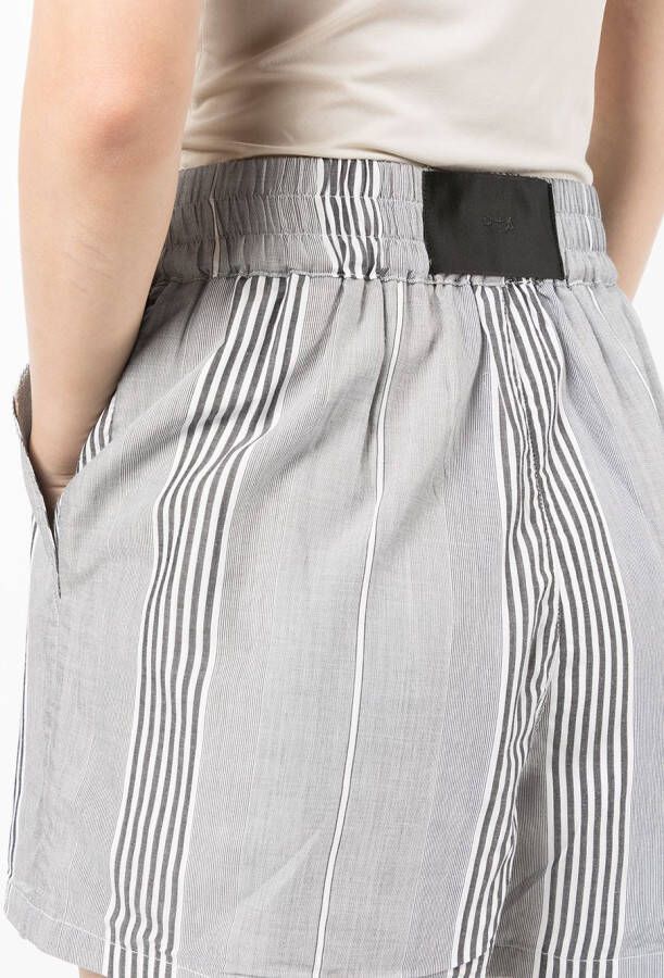 RTA Gestreepte shorts Grijs