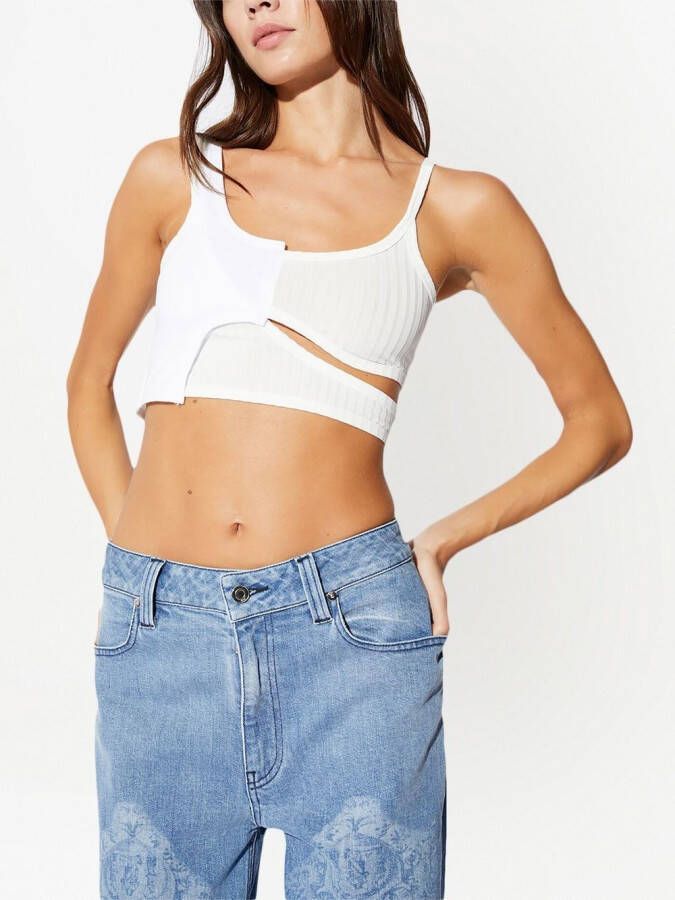 RTA Cropped top Wit