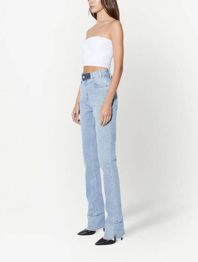 RTA Jeans met dubbele cuffs Blauw