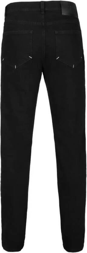 RTA Jeans met geborduurd logo Zwart