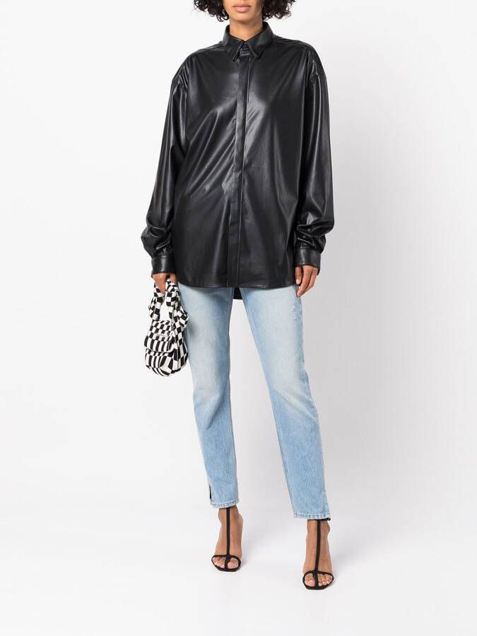 RTA Oversized blouse Zwart