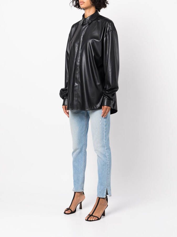 RTA Oversized blouse Zwart